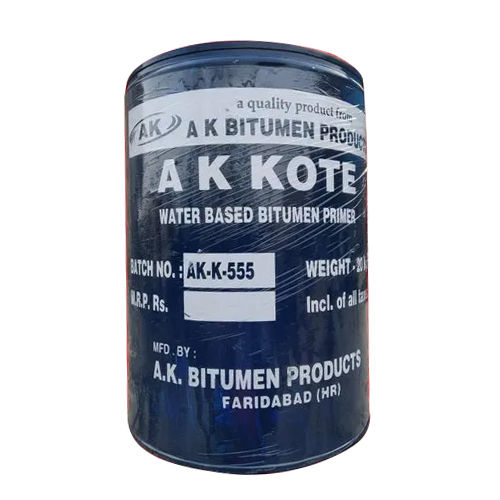 A K Kote - Water Base Bitumen Primer Application: Industrial