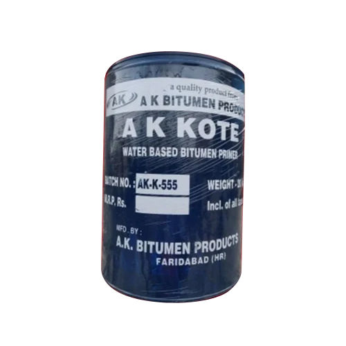 A K Kote - Water Based Bitumen Primer Grade: Industrial Grade