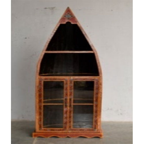 Brown Antique Boat Panted Cabinet