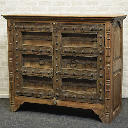 Antique Solid Wooden Cabinet - General Use: Indoor Furniture