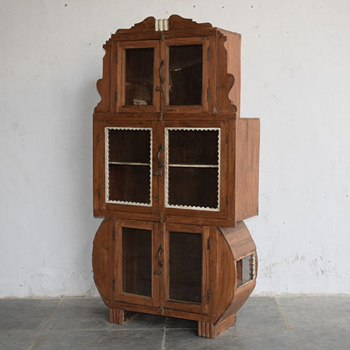 Antique Wooden English Cabinet