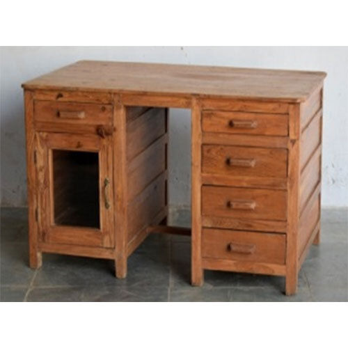 Antique Wooden Study Table - Color: Brown