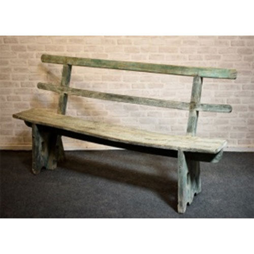 Antique Wooden Garden Bench - General Use: Indoor Furniture