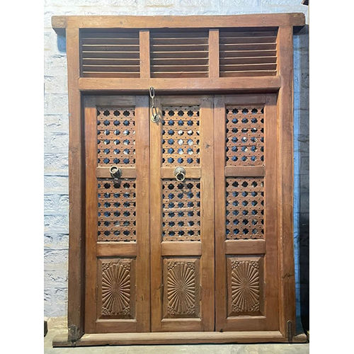 Antique Solid Wood Main Door