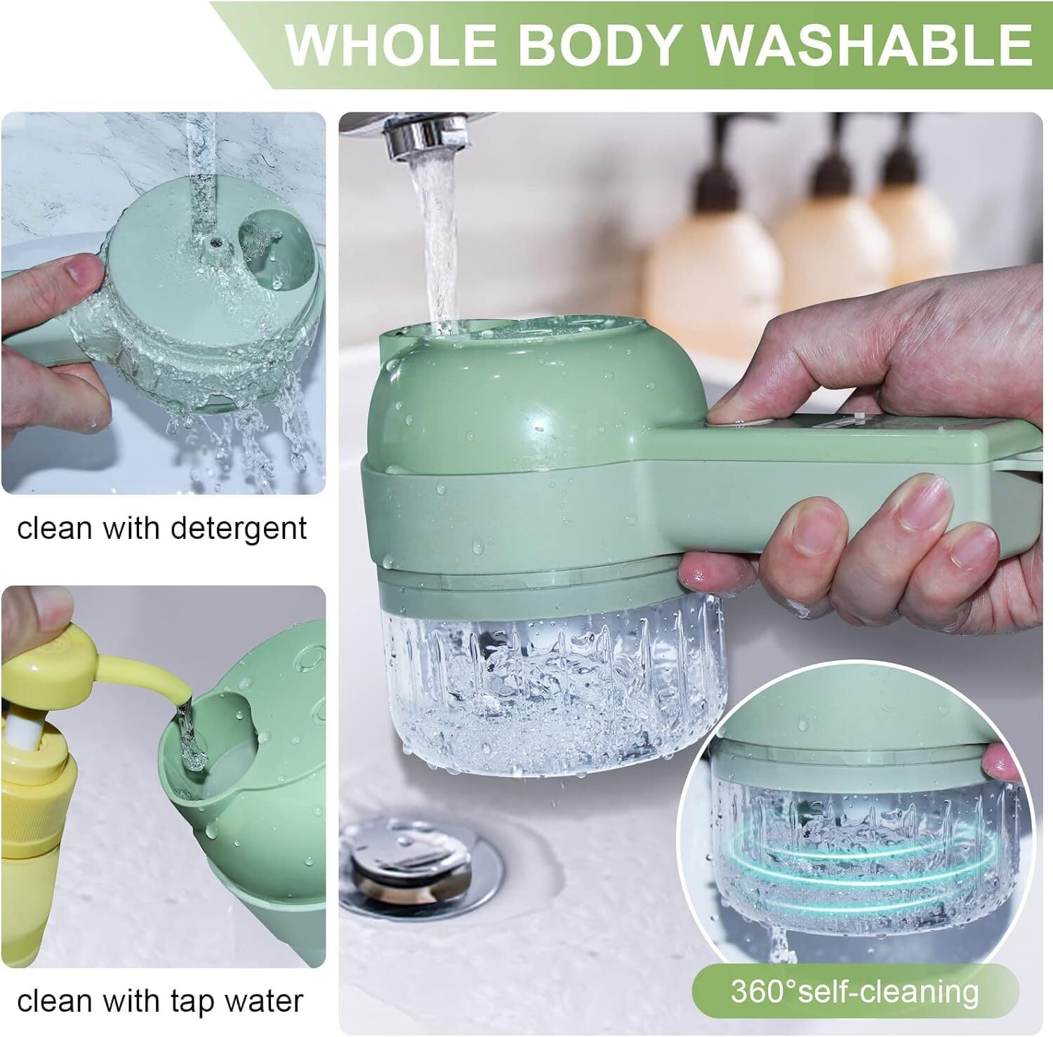 4 IN 1 KITCHEN ELECTRIC VEGETABLE CUTTER