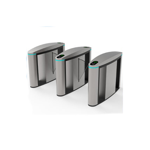Stainless Steel Industrial Pedestrian Flap Barrier Gate Turnstile