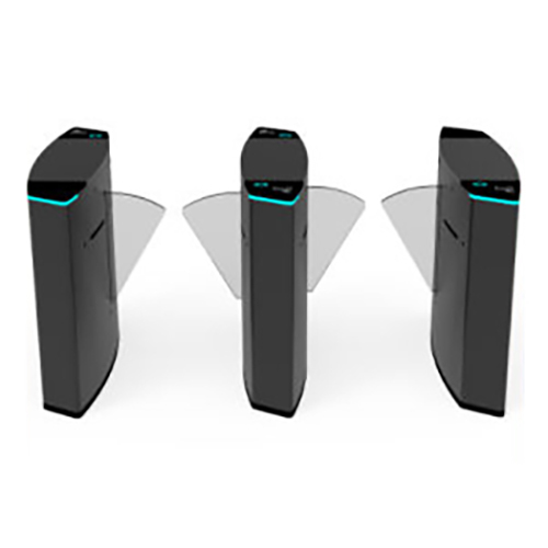 Stainless Steel Half Waist Full Automatic Flap Barrier Gate Turnstile