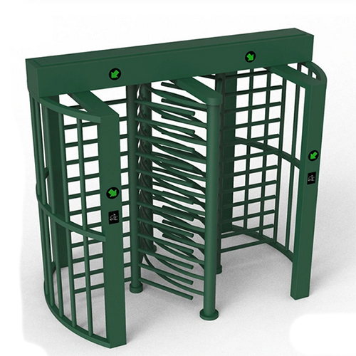 Stainless Steel Industrial High Secured Full Height Turnstile