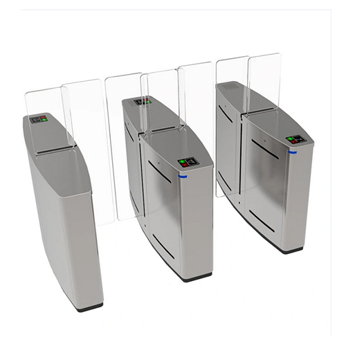 Optical Pedestrian Stainless Steel Housing Full Height Sliding Gate Turnstile Easy To Install / Easy To Operate