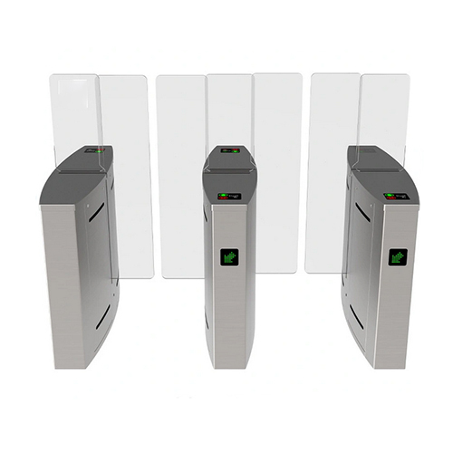 Stainless Steel Access Control High Security Automatic Full Height Sliding Gate Turnstile
