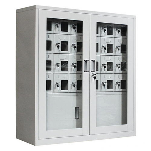 Stainless Steel / Pvc Mobile Phone Storage Cabinet Locker