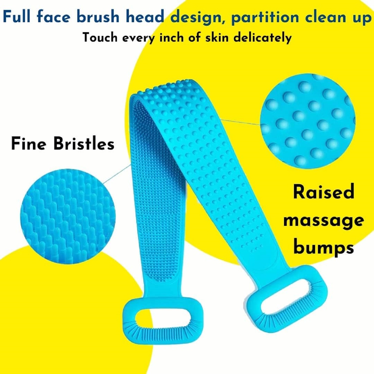 SILICON BODY SCRUBBER BELT