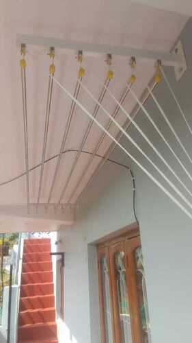 Apartment ceiling mounted cloth drying roof hangers in  Vilavoorkal Thiruvananthapuram Kerala