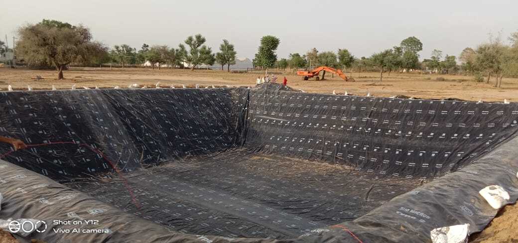 HDPE Climex Brand 500 Micron Geomembrane Farm Pond Liner Sheet