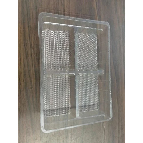 Transparent Cream Roll Pvc Tray