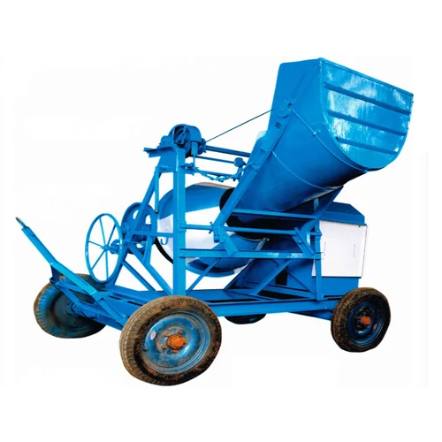 Concrete Mixer With Hopper