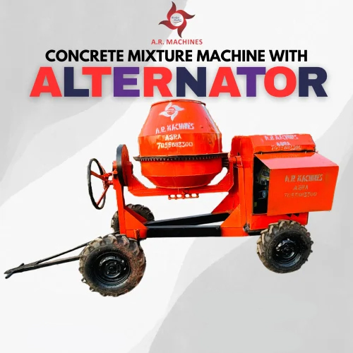 Concrete Mixer With Altinator
