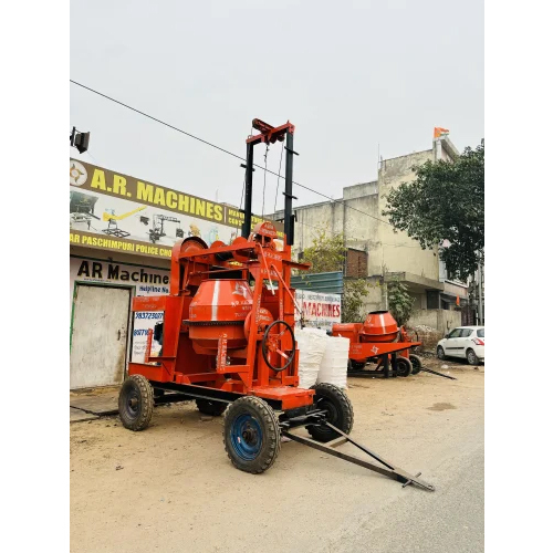 500 L Concret Mixer And Lifting Machine
