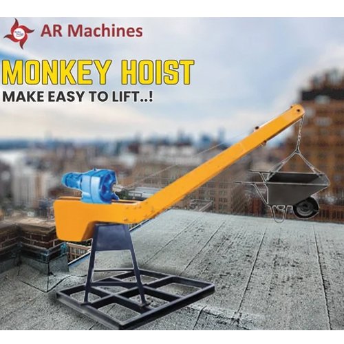 Single Phase Monkey Crane Machine