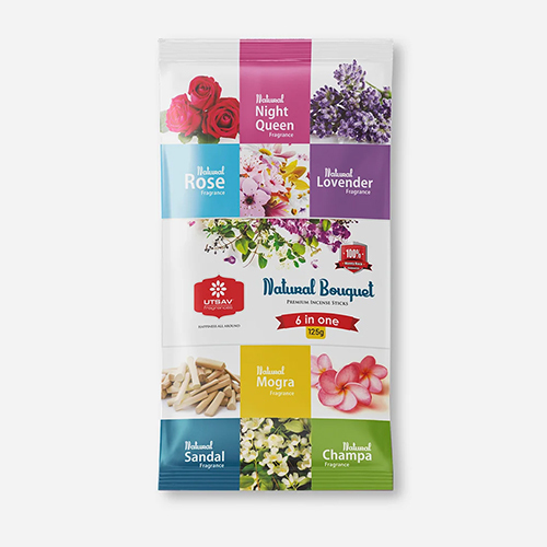 125gm Natural Bouquet Premium Incense Sticks