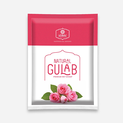 Natural Gulab Premium Wet Dhoop Sticks