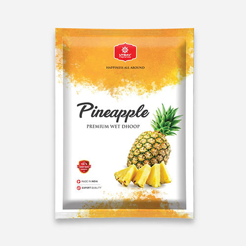 Eco-Friendly Pineapple Premium Wet Dhoop Sticks