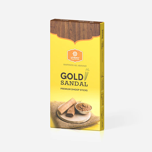 Gold Sandal Premium Dhoop Sticks