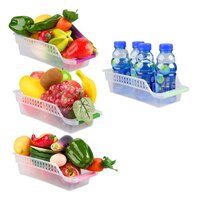 KITCHEN PLASTIC SPACE SAVER ORGANIZER BASKET