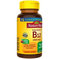 Nature Made Vitamin B-12 Sublingual Cherry 1000 Mcg - 50 Lozenges