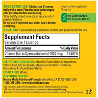 Nature Made Vitamin B-12 Sublingual Cherry 1000 Mcg - 50 Lozenges