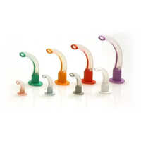 Guedel Pattern Airway - Plastic & Rubber, 2mm Laryngeal Mask Airway | Portable, Manual Operation For Hospital Use