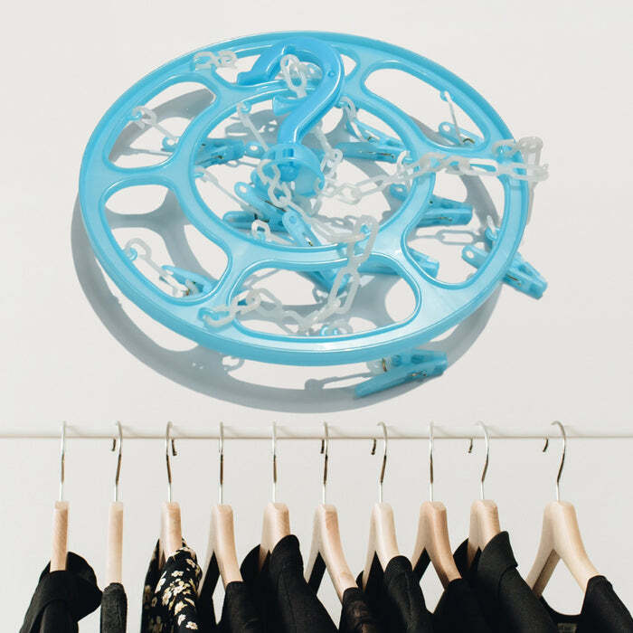 CLOTHESPIN RACK LAUNDRY DRYING RACK