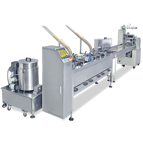 Single Row Sandwiching Machine With Flow Packaging