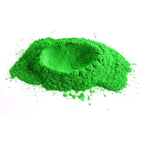 Parrotgreen Pigment Powder Application: Paint