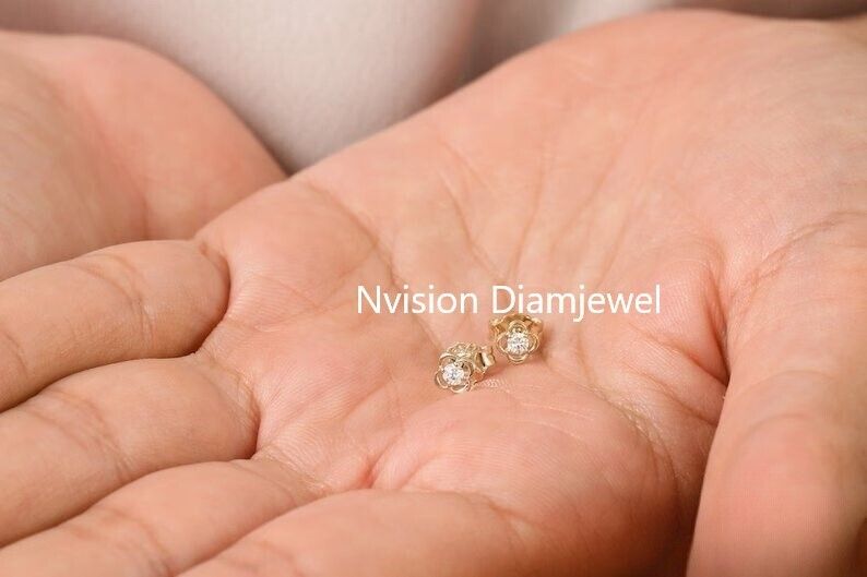 Blossom Brilliance Kids Diamond Earring