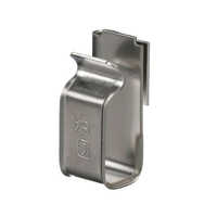 Silver Edge Clip - Stainless Steel, Standard Size, Silver Color | Industrial Use, Weighs 0.84 Kg For Durability And Versatility