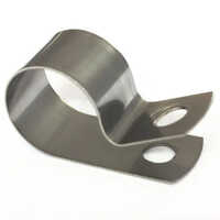 Stainless Steel P Clips - 9.5x3x6 Mm | Silver Metal For Industrial Applications