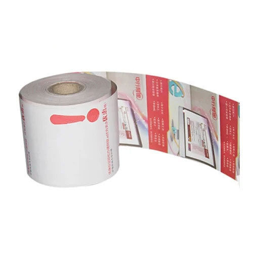 White Custom Printed Paper Rolls