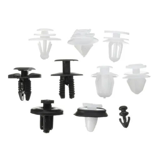 Plastic Trim Clip - Color: Black