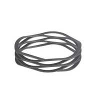 Wavy Spring Washer - Color: Black