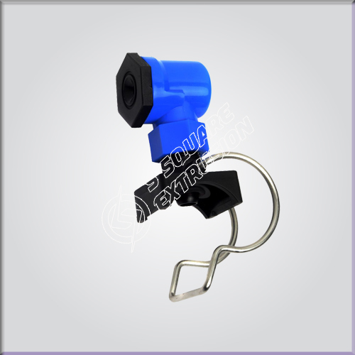 Blue Nozzle With-Clamp