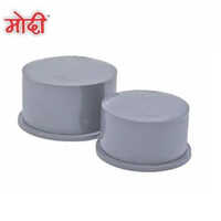 Pvc Plain End Cap - Color: Grey