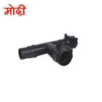 Hdpe Coupled Sprinkler Tee - Metal, 0.5 Inch Diameter | Efficient Connection For Irrigation Of Crops Like Cotton, Soybean, Wheat, Pulses