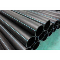 Hdpe Black Water Pipe - 20 Millimeter Thickness | Round Shape, Suitable For Gas, Sewer, Rural Irrigation, Superior Chemical Resistance