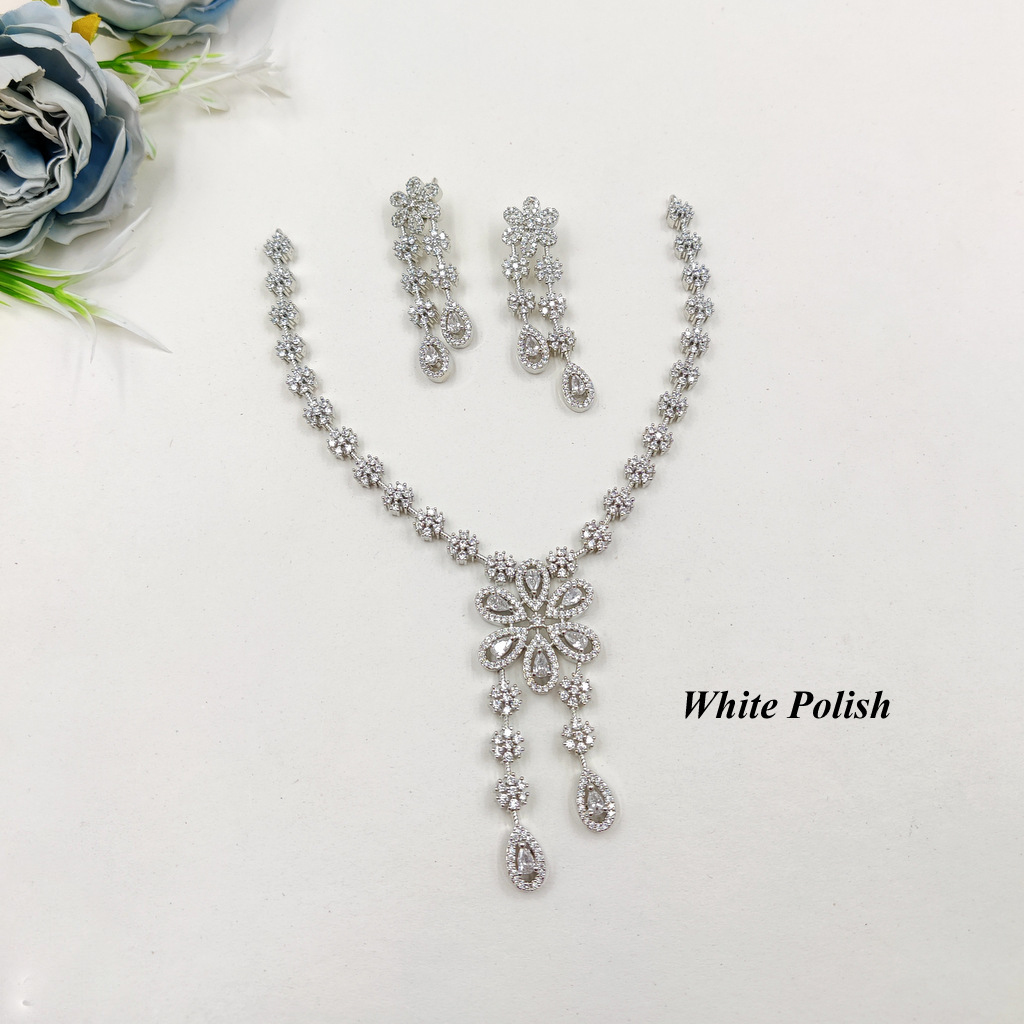 Beautiful American Diamond Necklace set