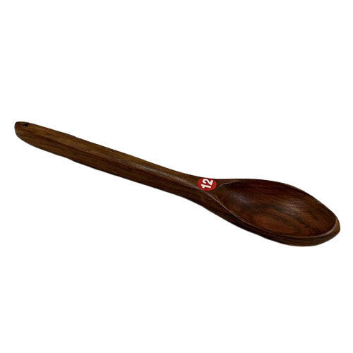 Brown 12Inch Serving Wooden Spoon