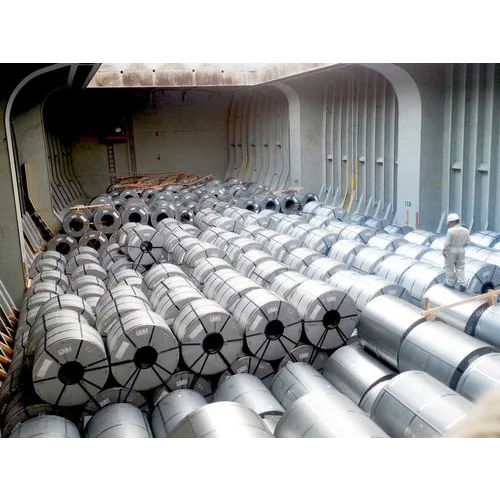 Silver Stainless Steel Super Duplex Coil