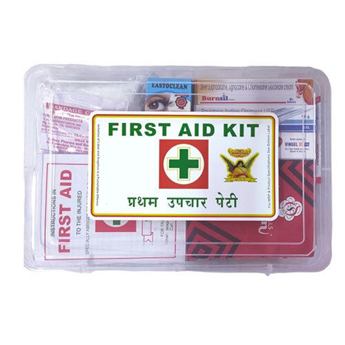 Plastic First Aid Box Use: Hospital