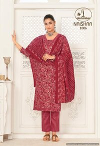 Miss World Naishaa Vol-1 a   Dress Material