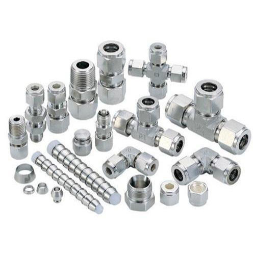 Silver Metal Tube Fittings